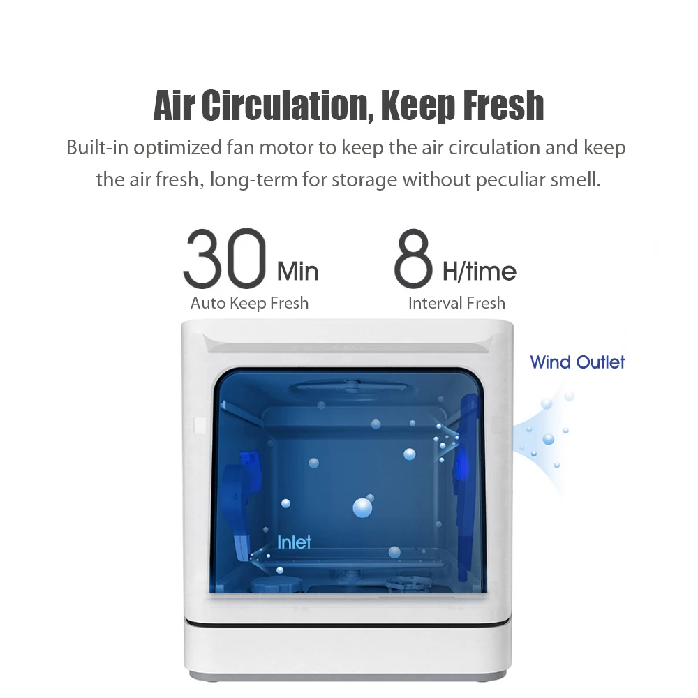 Mi Smart посудомоечная машина 4 столовые наборы Настольный кухонный очиститель