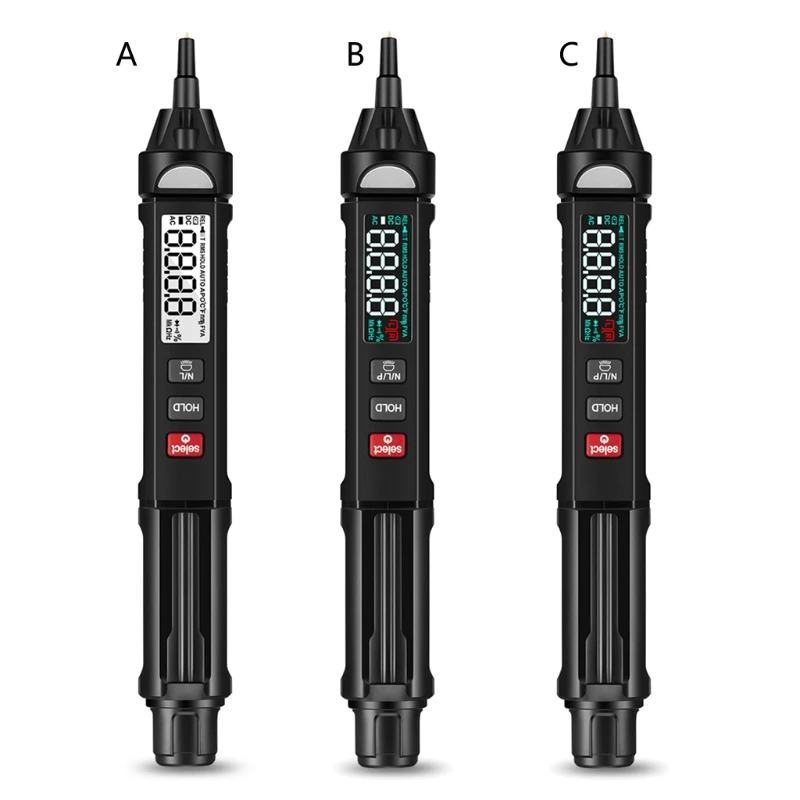 

Digital Multimeter with Color Screen Voltage Test Pen Phase Sequences Meter DCV ACV Resistance Diode Continuity Tester