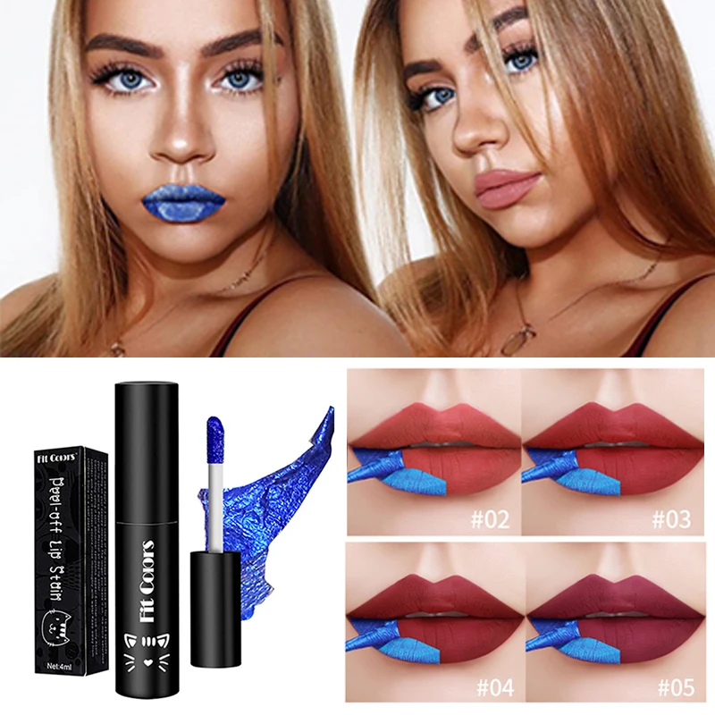 

Fog Face Lip Glaze Lipstick Beauty Makeup Tear Off Lip Gloss Matte Lips Cosmetics Foggy Waterproof Make-up For Women Make Up