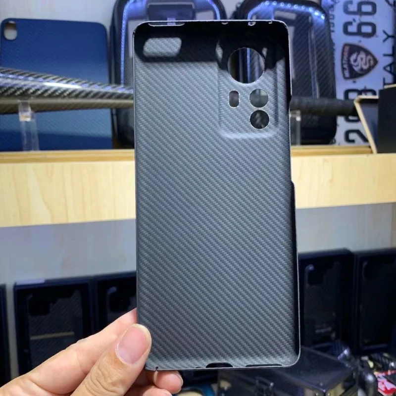 For XIAOMI 12 Carbon Fiber Case 600D Cover Shockproof Phone Aramid Fiber Protective Case for XIAOMI 12/12PRO/12X Phone Accessory