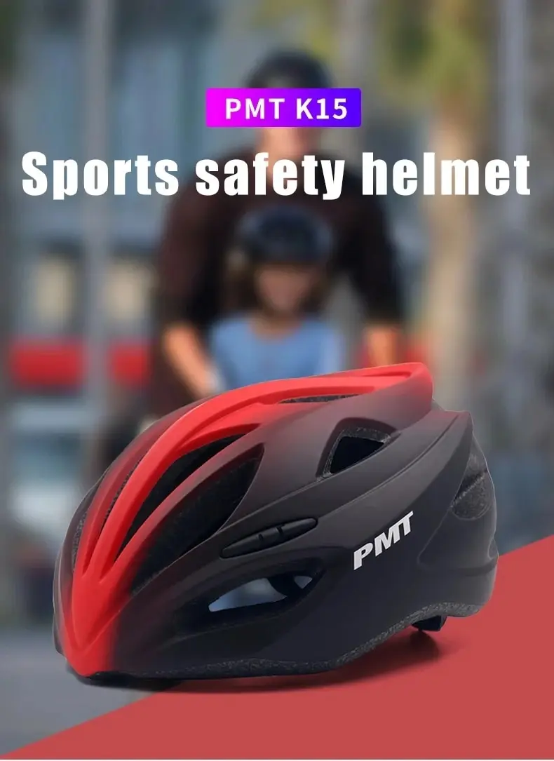 Pmt K-15 Сверхлегкий Интегрированный Шоссейный Велосипедный Шлем Mtb Велосипедная
