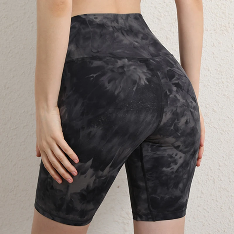 

Women Yoga Shorts Sports Lifting Sportswear Fitness Seamless Joggers Athletic Active Exercise Gym High Waist Camo Shorts