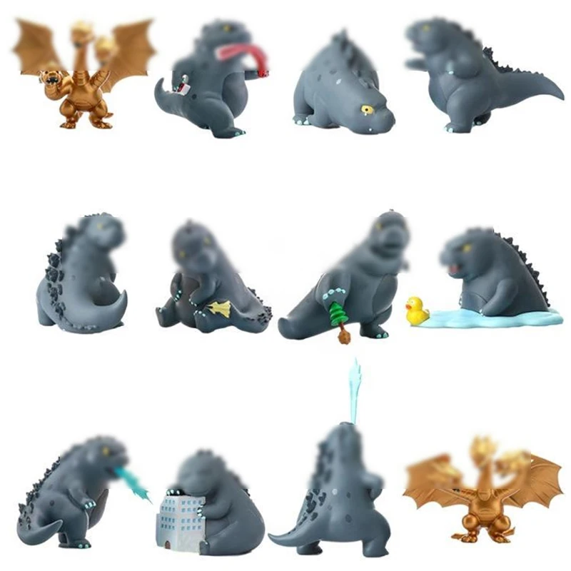 Monsters Dinosaur Action Figures Figma Gidora Collectible Toys Child Gift