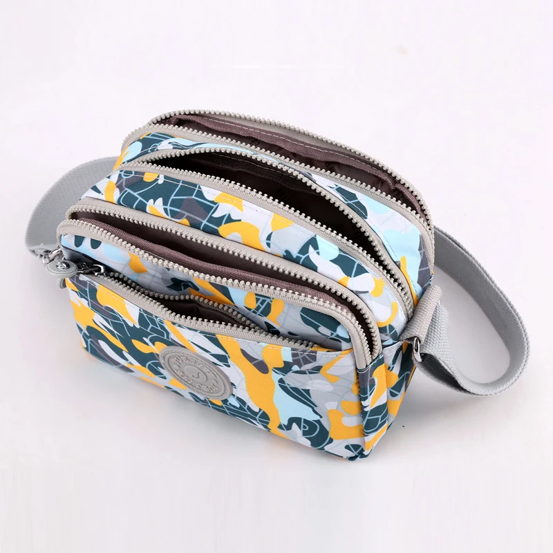Small Casual Printing Female CrossBody Bag Elegant Women Shoulder bag Nylon Ladies Messenger Bag Flower Daily Girl Handbag