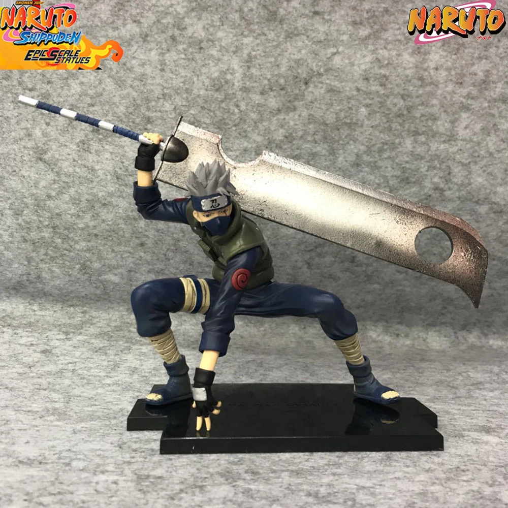 

Искусственные аниме-фигурки Hatake Kakashi, экшн-игрушки, крутые куклы, Мультяшные игрушки, модель автомобиля из ПВХ, украшения, детские подарки