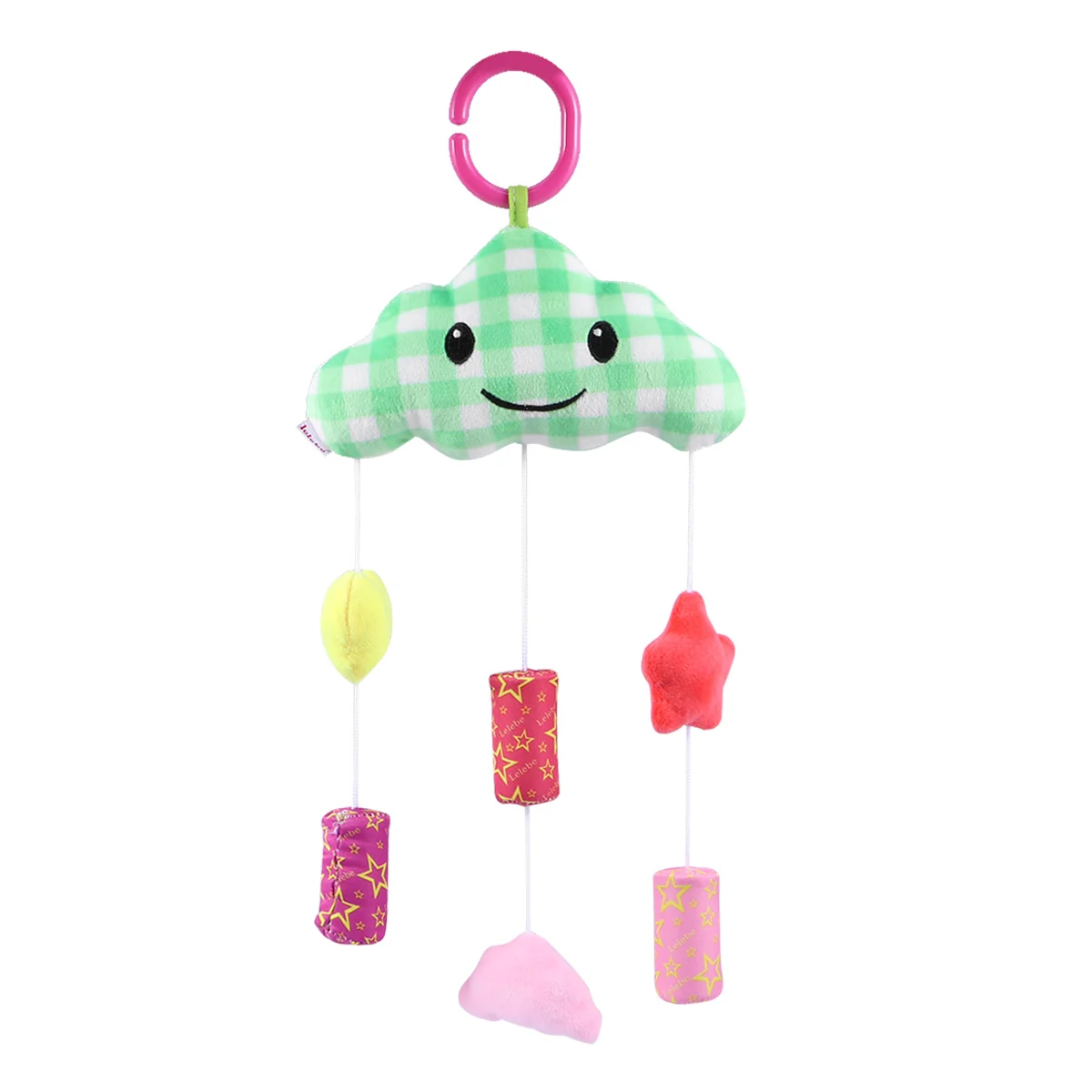 

Infant Rattles Nursery Bed Wind Chime 0-3 Months Toys for Baby Car Crib Stroller(Green)