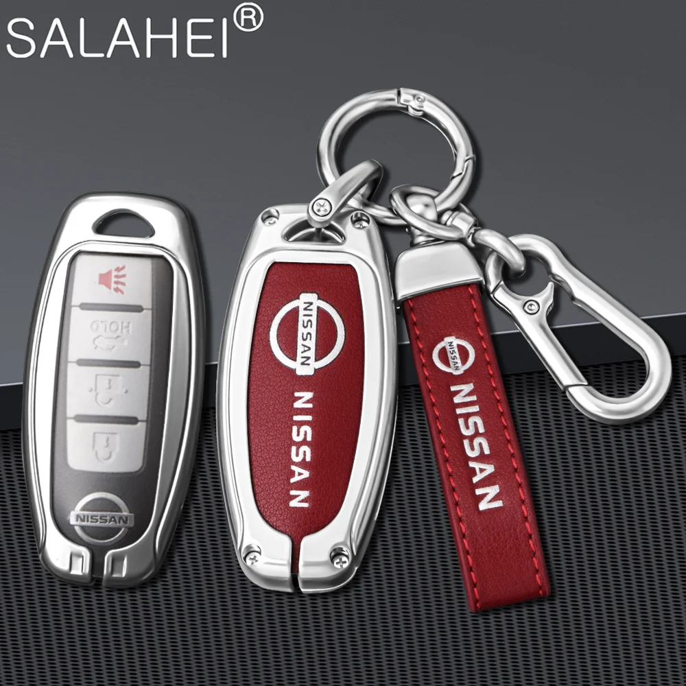 

Car Key Case Full Cover Shell For Nissan Qashqai J10 J11 X-Trail T31 T32 Kicks Tiida Pathfinder Murano Note Juke 370Z Cube Micra