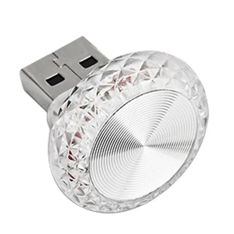 

Светодиодная подсветка для салона автомобиля, универсальный цветной миниатюрный USB фонарь для создания окружающей атмосферы в салоне автомобиля