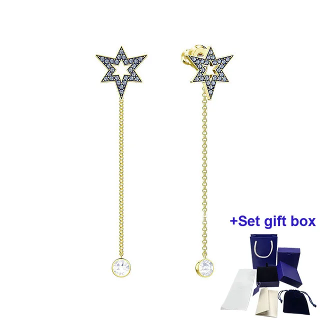 

S High Quality Fashion Charm Earrings Mastery Earrings Exquisite Gift Box Free Shipping