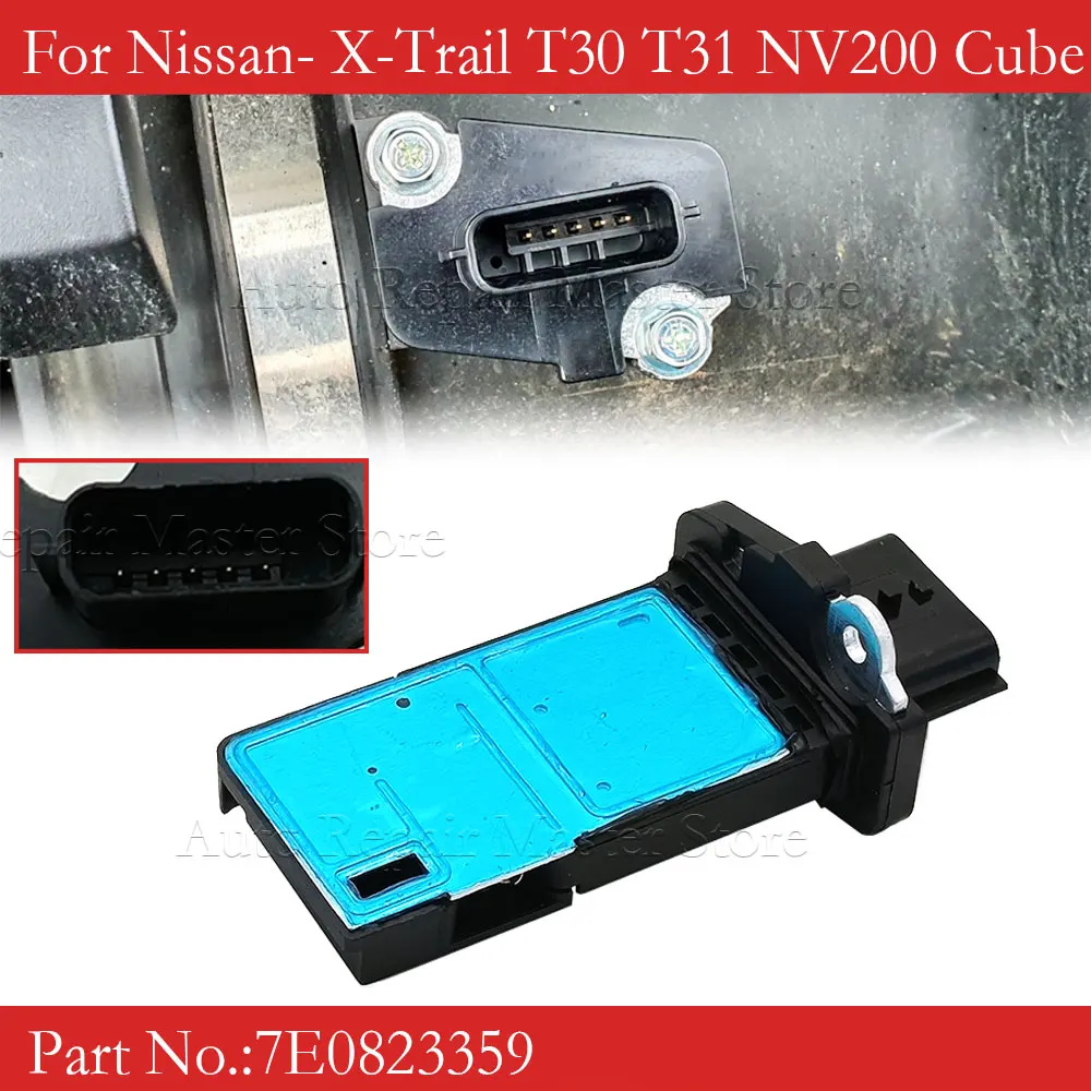 

22680-7S000 AFH70M-38 Датчик массового расхода воздуха MAF для Nissan-X-Trail T30 T31 NV200 Cube Z12 226807 Автозапчасти S000