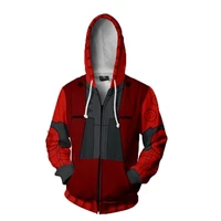 moive mobile suit gundam sweatshirts cosplay 3d printed zip hoodies hooded jackets men women streetwear sweatshirts coat