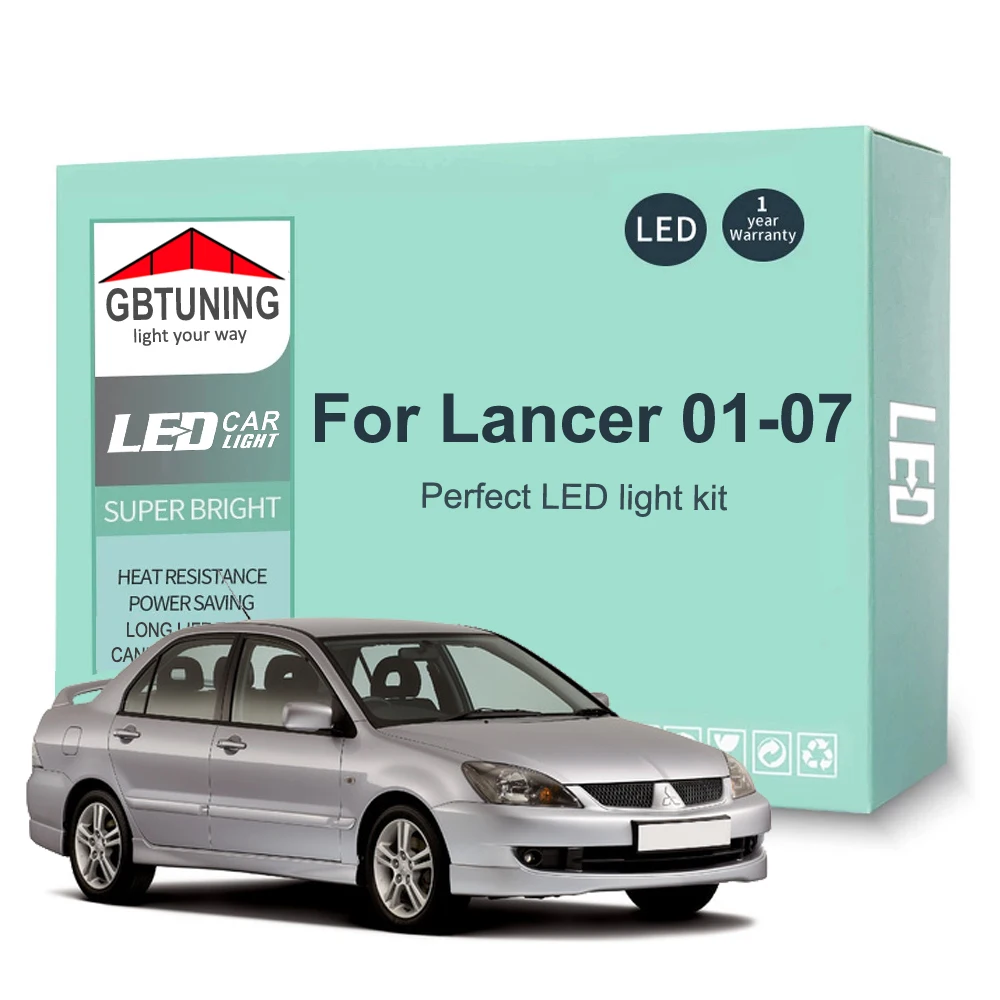 10 шт. автомобильные аксессуары для Mitsubishi Lancer 2001 2002 2003 2004 2005 2006 2007 Canbus багажник