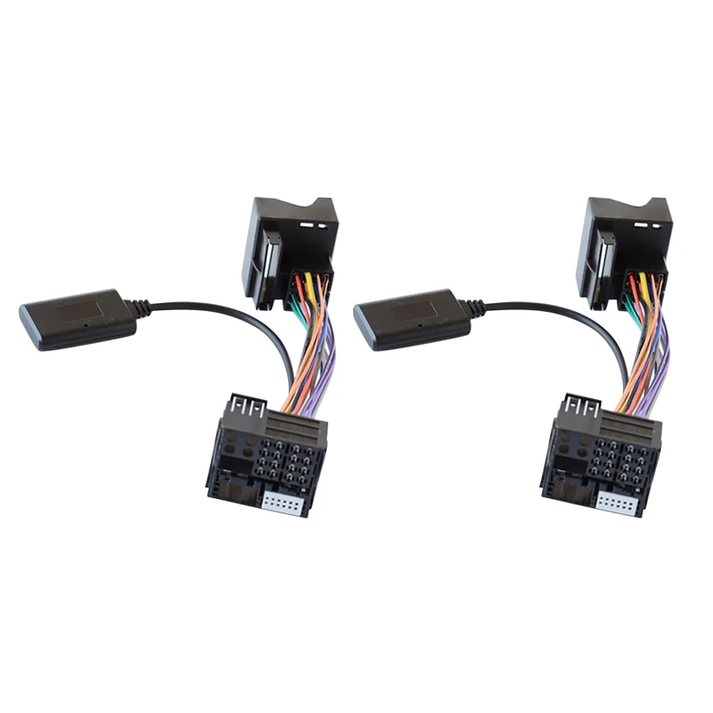 2X автомобильный аудио приемник Bluetooth 5 0 адаптер Aux для Peugeot Citroen C2 C5 RD45 RD4 модуль