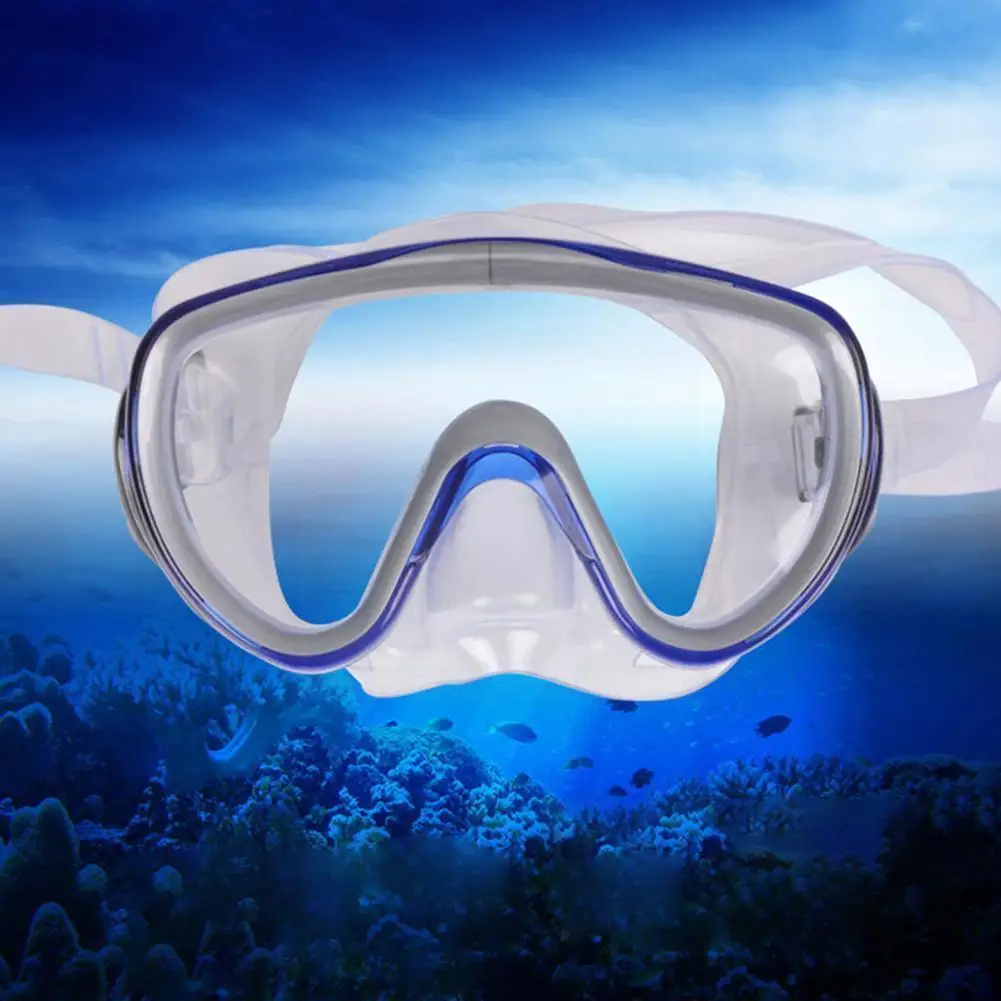 

Outdoor Diving Goggles Adult Unisex Glass Goggles Large Frame Goggles Swimming Snorkeling J6b6