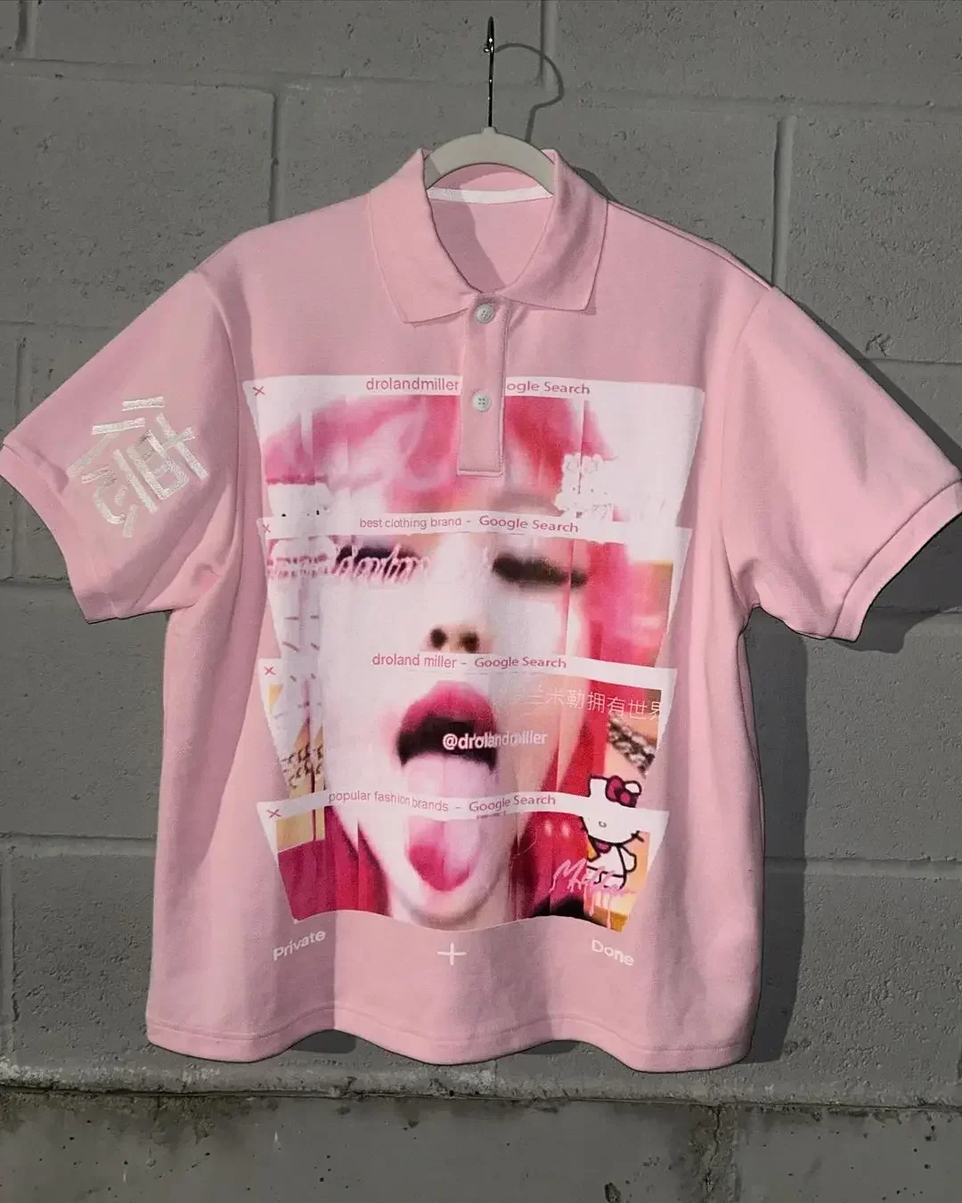 Топы Y2k новые футболки в стиле Харадзюку ретро Drolandmiller с графическим принтом
