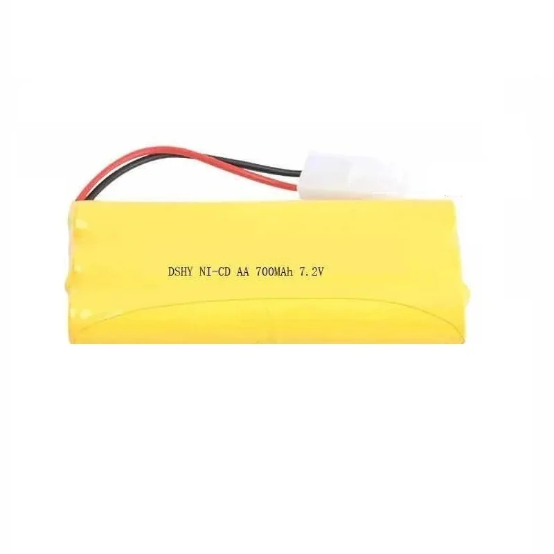 

7.2v 700mah AA NI-CD Battery For RC car boat Tank electric toys Remote Control Toys 7.2 v Rechargeable Battery