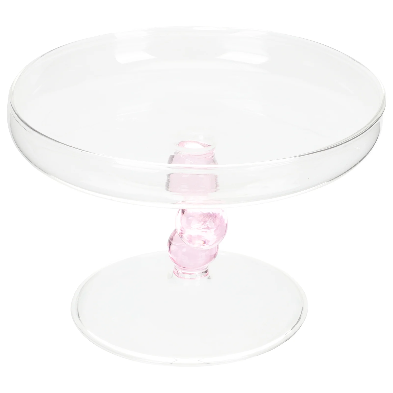

Plate Cake Tray Snack Display Wedding Dessert Fruit Glassserving Holder