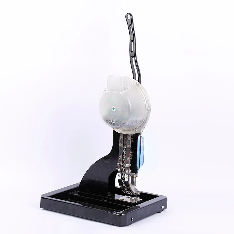 

Semi-automatic printing cloth buttoning machine Tarpaulin canvas buttonhole machine Advertising material drilling tool