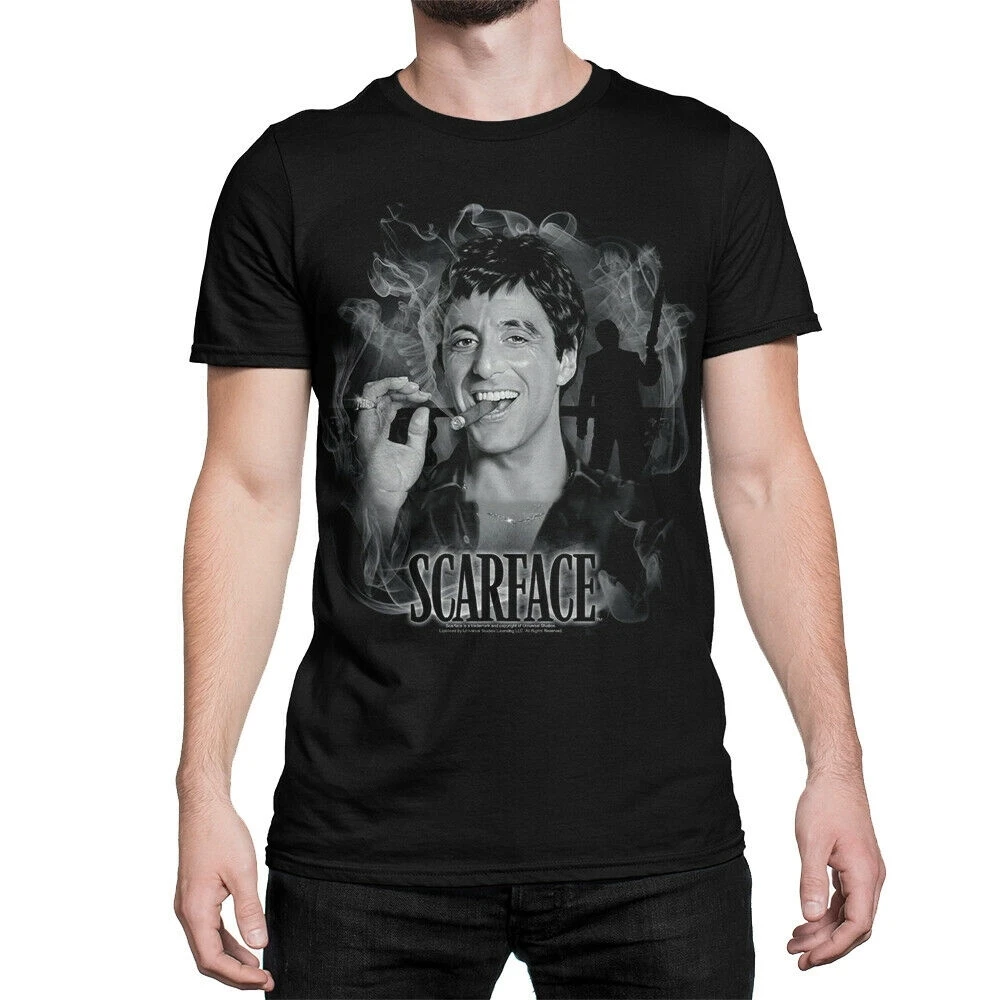 

Scarface Al Pacino T-Shirt Premium Cotton Tee Men'S All Sizes