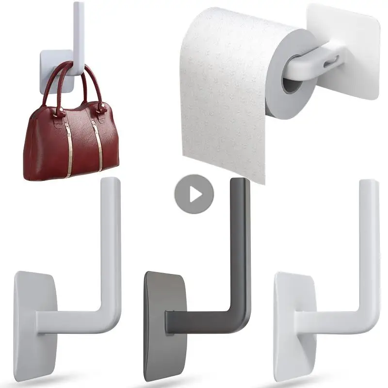 Holder Under Cabinet Paper Roll Rack Toilet Paper Holder Tis