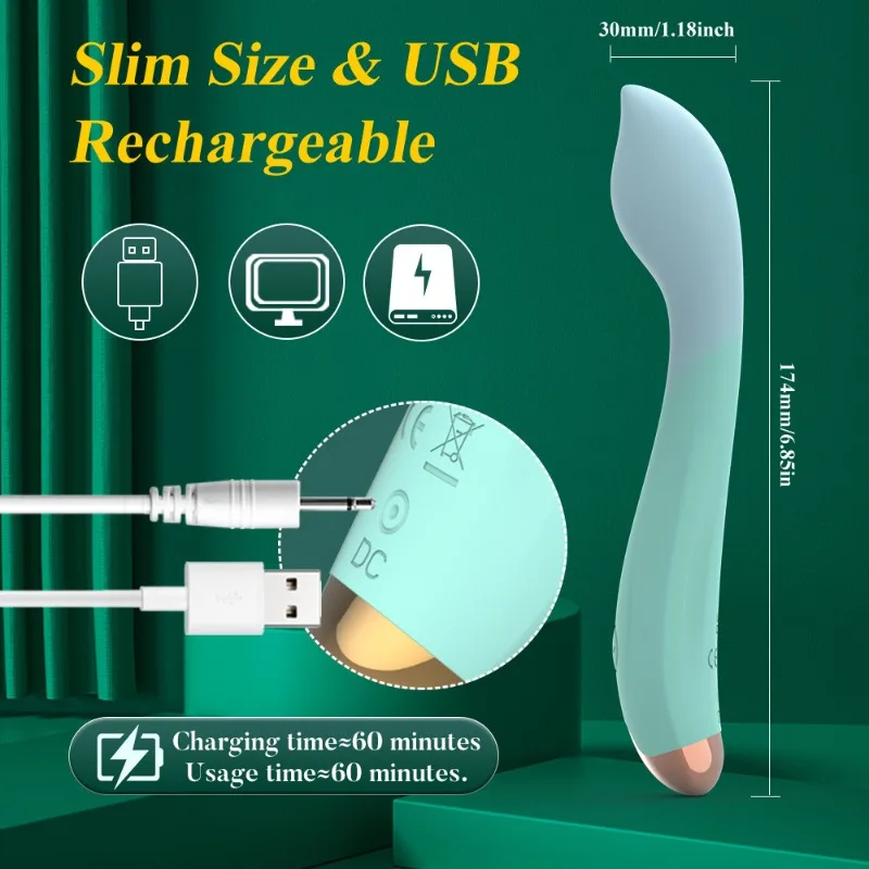 YUKUI новый градиентный точечный вибратор многочастотная вибрация мини AV-бар