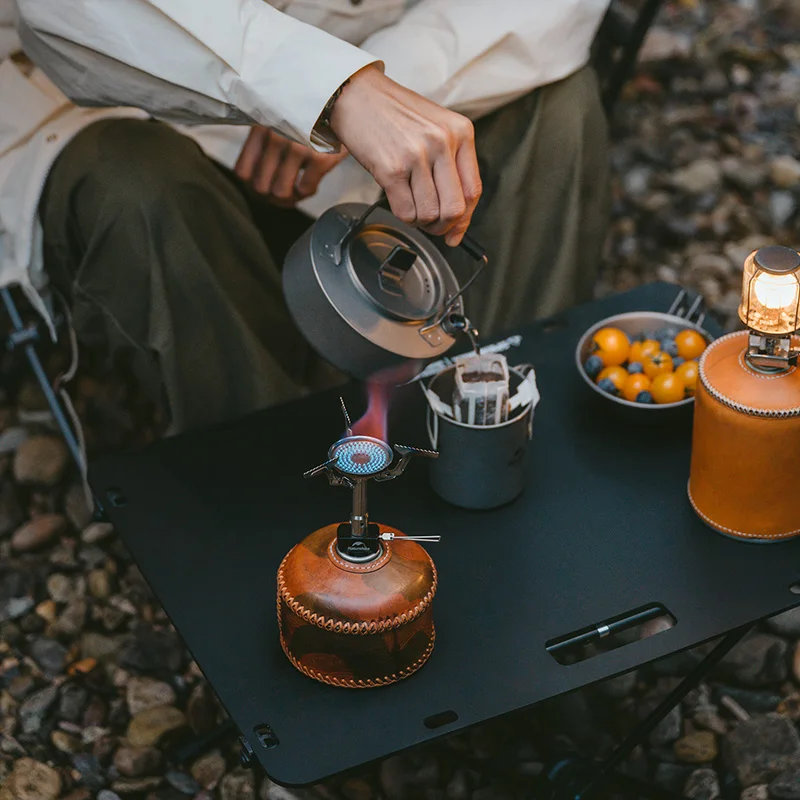 Naturehike Интегрированная мини-горелка Газовая плита для кемпинга Складная газовая