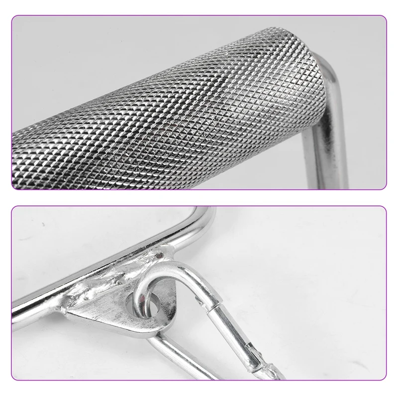 Тренажерный зал D-ручка набор креплений для троса нескользящая ручка трицепса