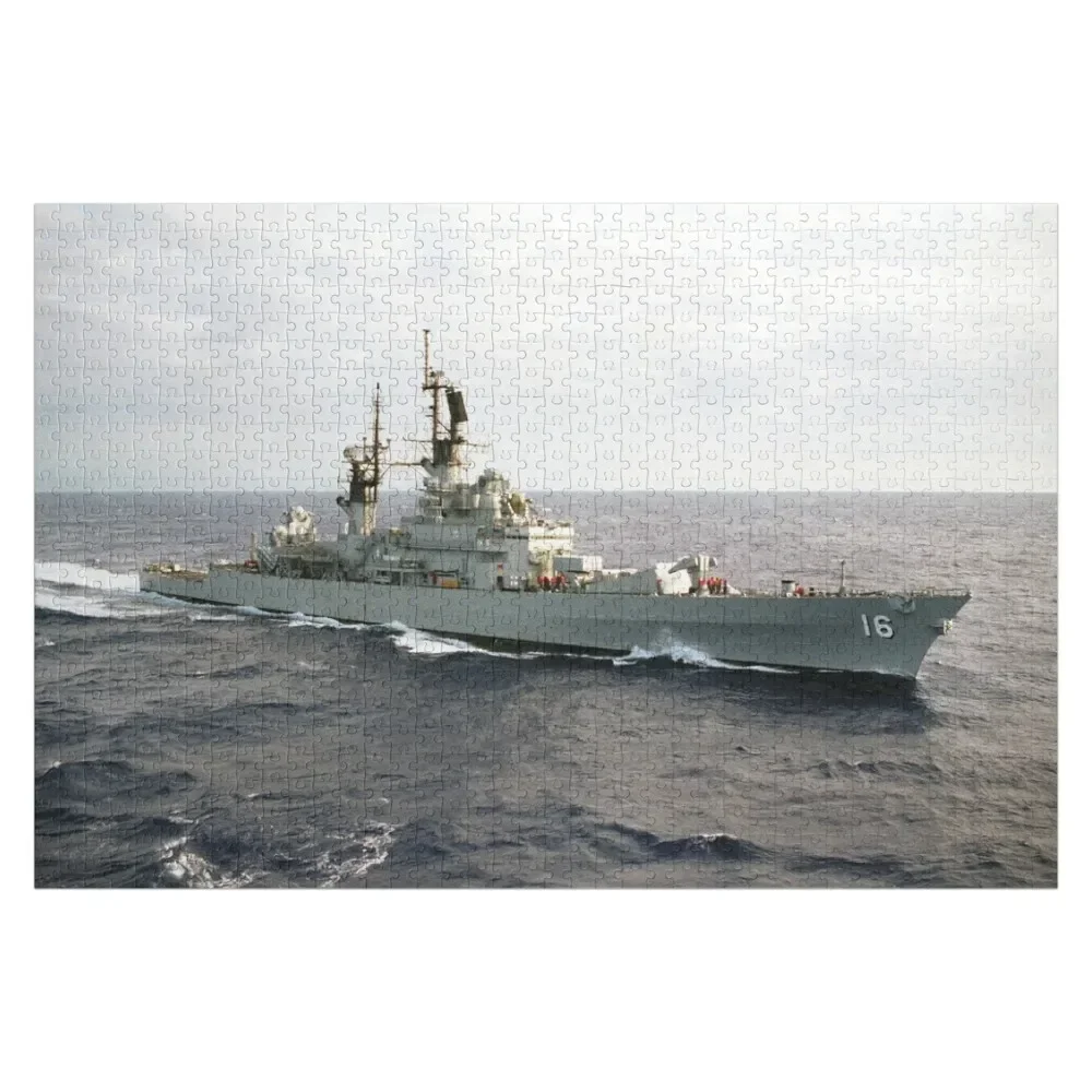 USS LEAHY (CG-16) Магазин SHIP'S головоломка на заказ с фотографией картина под