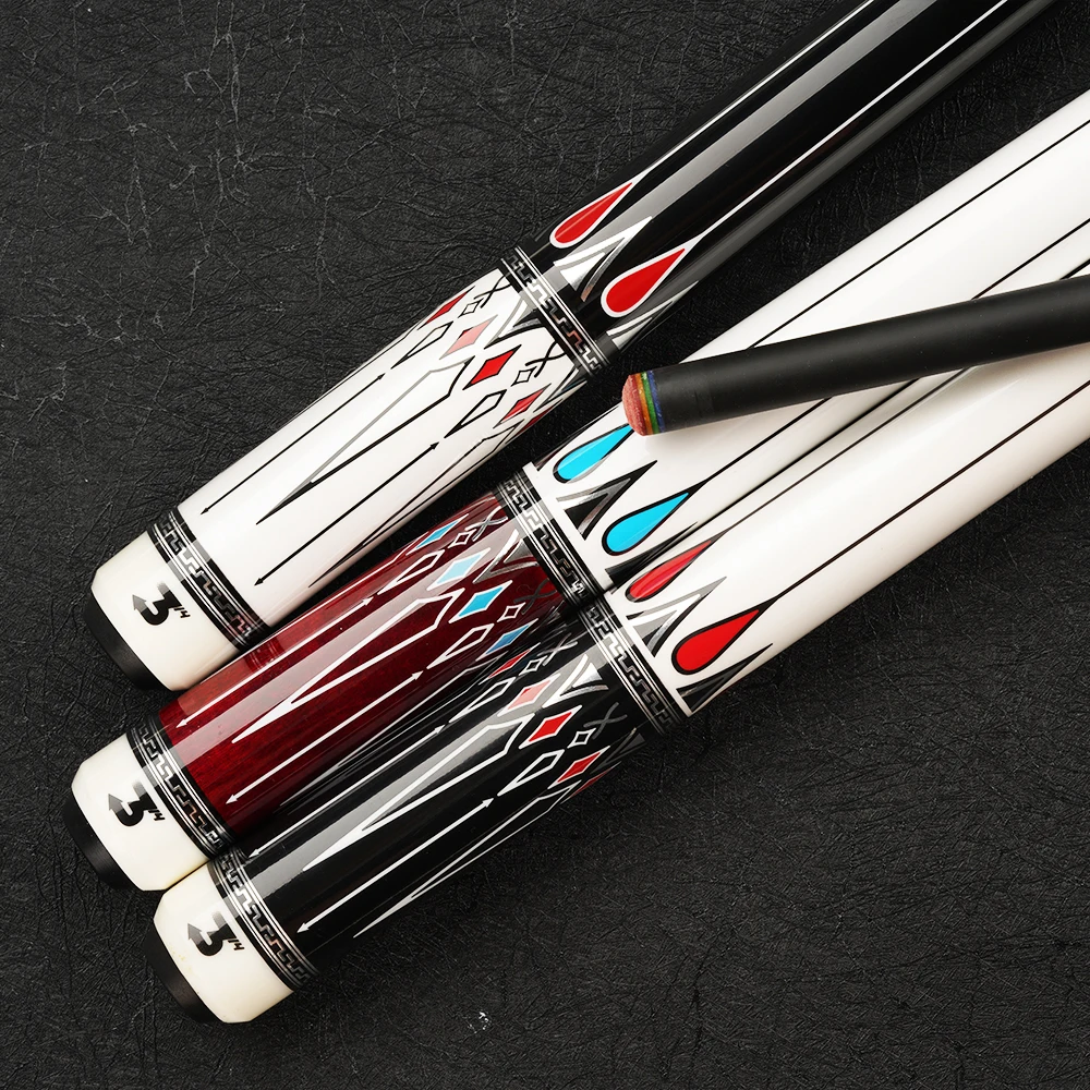 Бильярдный кий PREOAIDR 3142 карбоновый кленовый вал черная технология палка 12 5/11 8/10 8