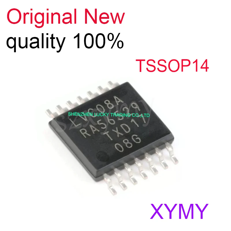 10 шт./партия, новые оригинальные модели 74LVC08APW LVC08A TSSOP14