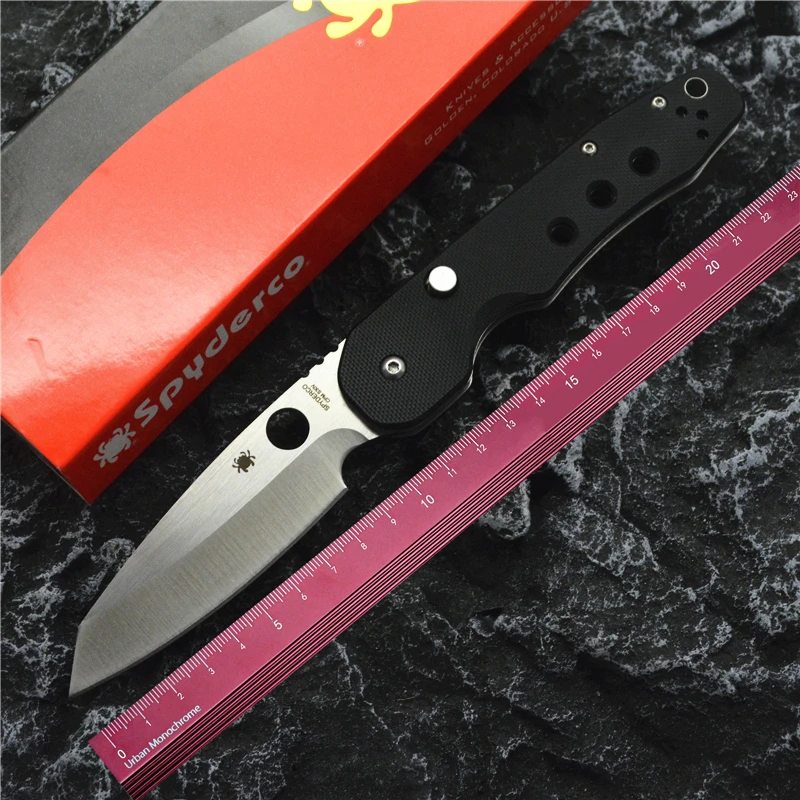 

Складной нож Non-P10 Spider C240cfp a G10, портативный походный стальной нож для фруктов 8cr1 3mov