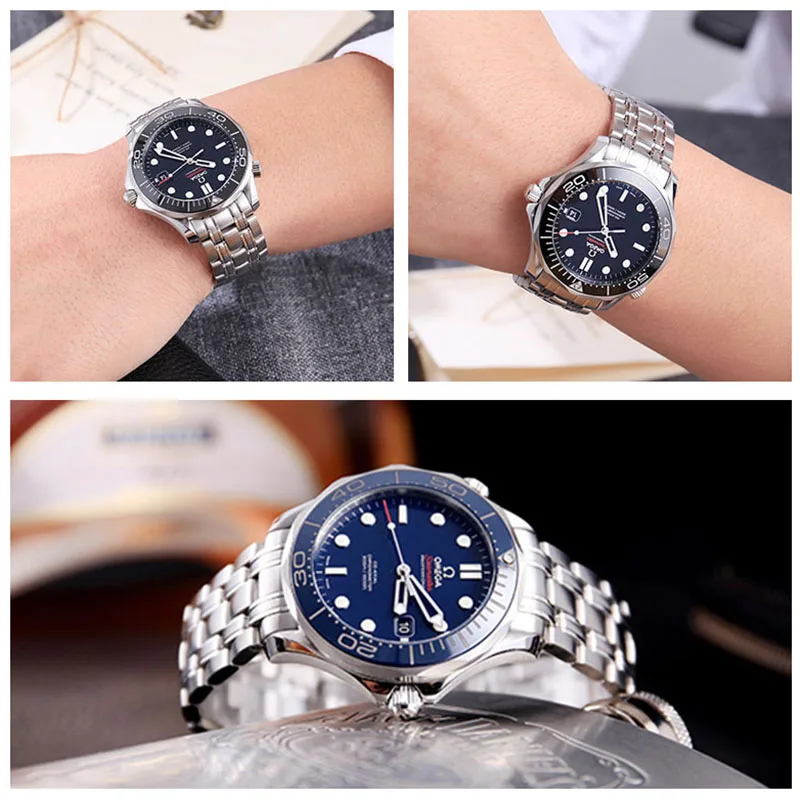 Ремешок для часов Omega SEA MASTER браслет из нержавеющей стали замены мужских и женских