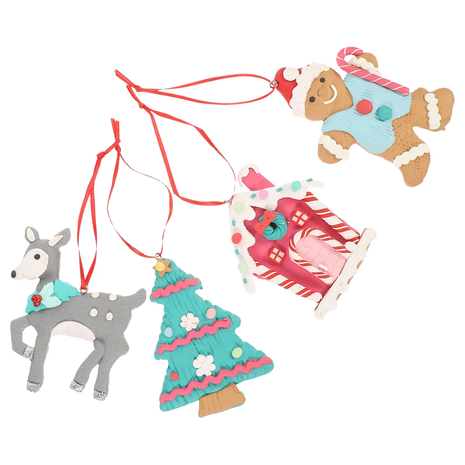 

Cute Hanging Decor Christmas Pendants Xmas Scene Layout Supplies Decoration Tree Decorations Ornaments