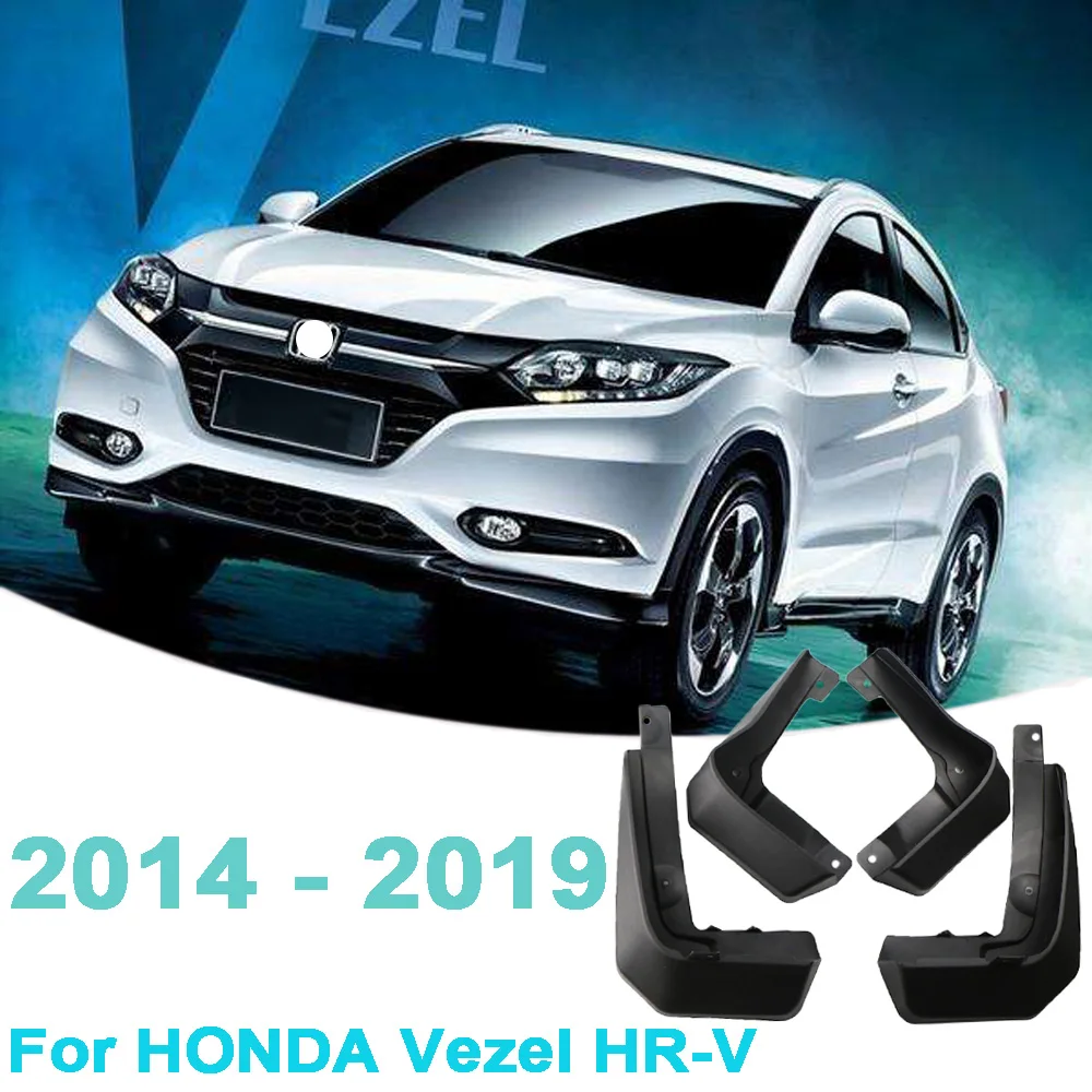 

Car Mud Flaps For HONDA Vezel HR-V HRV 2014 2015 2016 2017 2018 2019 Mudguard Splash Guards Fender Mudflaps Accessories
