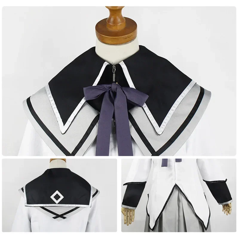 Cosbao Ainime Puella Magi Madoka Magica Косплей Akemi Homura Костюм Короткая Юбка Jk Униформа с бантом