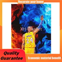 basketball no 8 and no 24 blankets super soft blanket light plush bed blanket suitable for adults and children to use