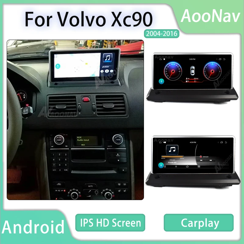 

Автомобильный радиоприемник 2 Din Android для Volvo Xc90 2004 2005 2006-2016 Автомобильный мультимедийный GPS-навигатор стерео сенсорный экран