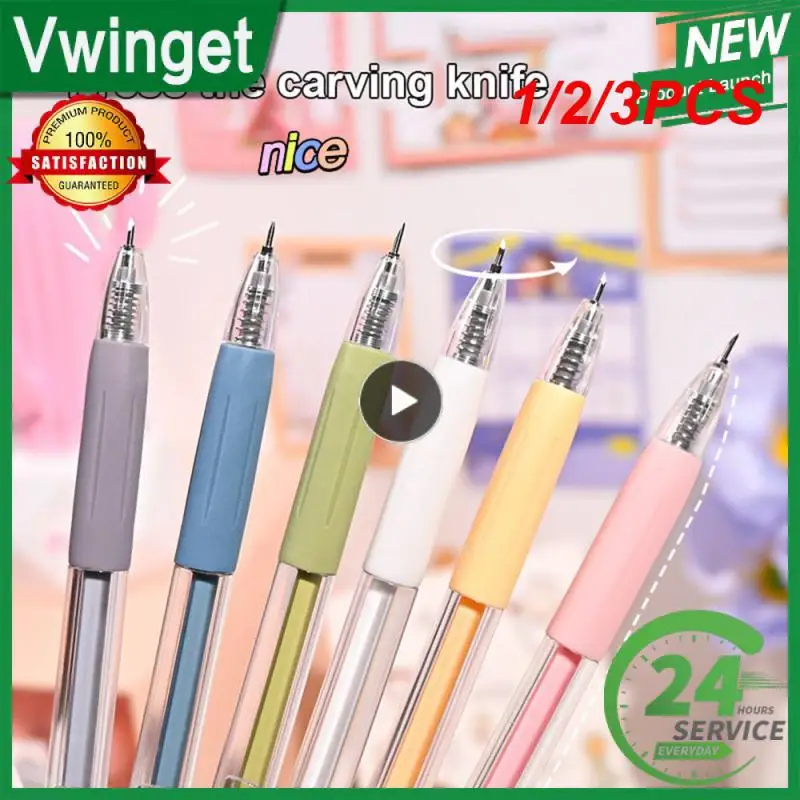 

1/2/3 шт. стильный универсальный нож Kawaii Art, нож, нож для резки, скрапбукинга, режущий инструмент, экспресс-коробка, нож, школьные принадлежности, рукоделие