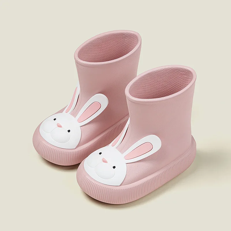 

Children's Rain Boots Baby Rain Boots New Cute Cartoon Rain Boots Waterproof Boys and Girls Non-slip Rubber Shoes 2023