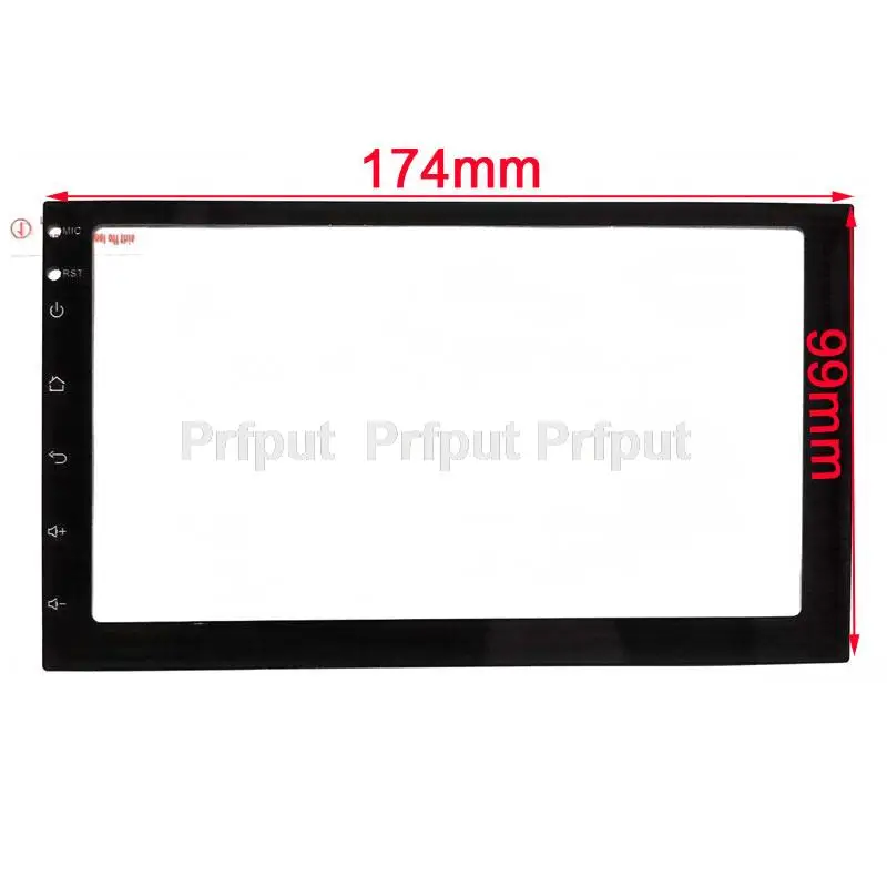 

Автомобильная Наклейка защитная пленка из закаленного стекла для Teyes CC2L, 7-дюймовый мультимедийный плеер android 2 Din, автомобильный DVD