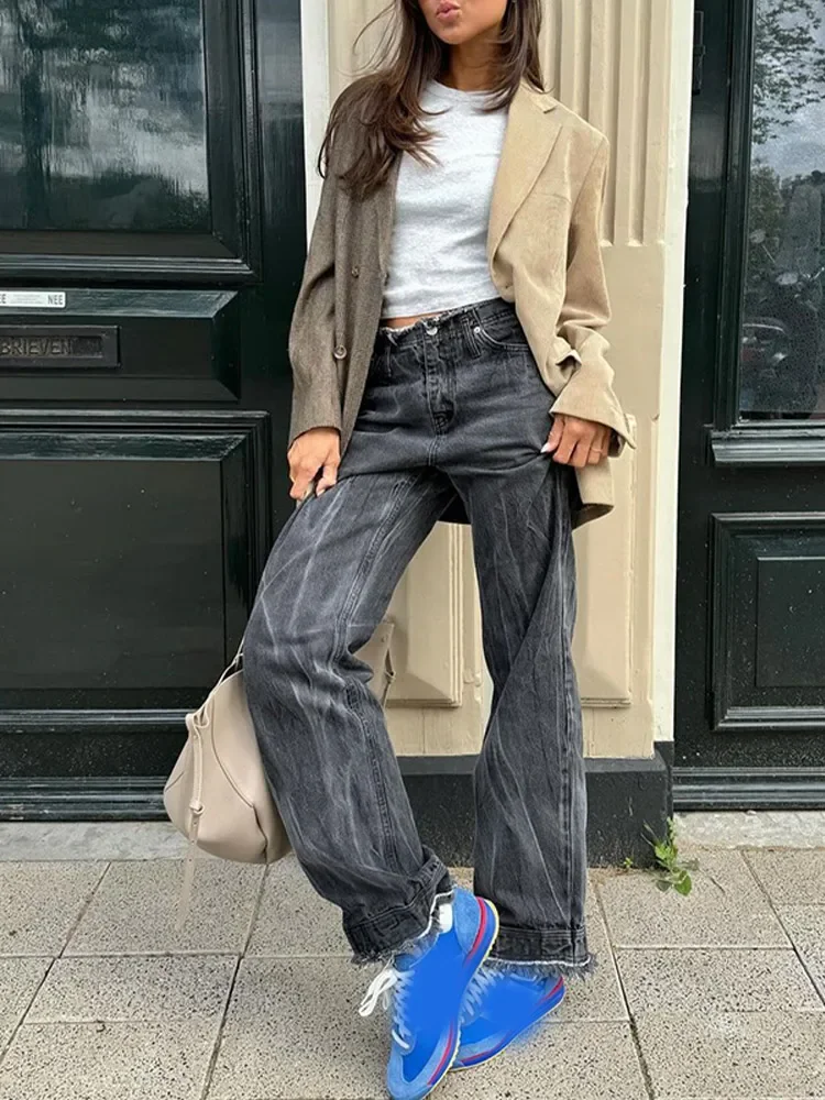 Новый контрастный цветной пиджак повседневный однобортный с длинными рукавами