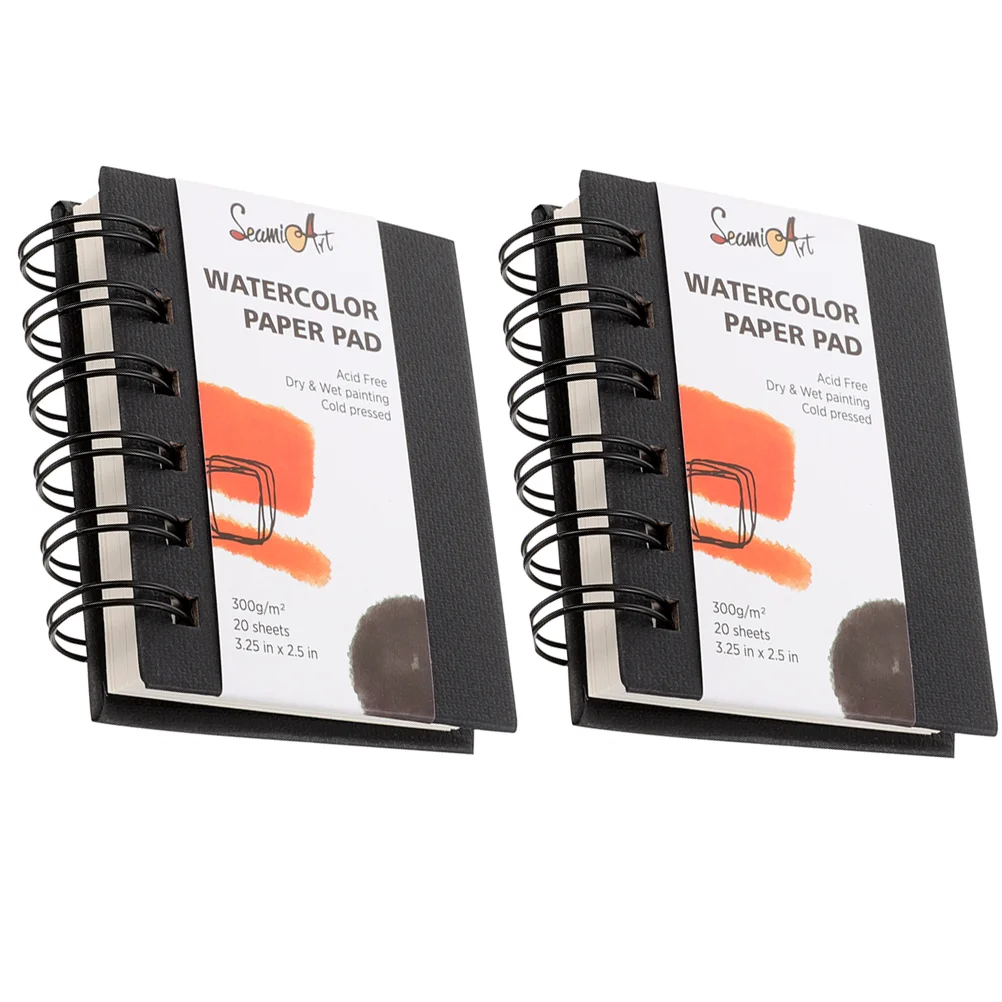 

Sketch Book Small Sketchbook Watercolor Sketchbooks Artists Paint Coil Paper Pad Drawing