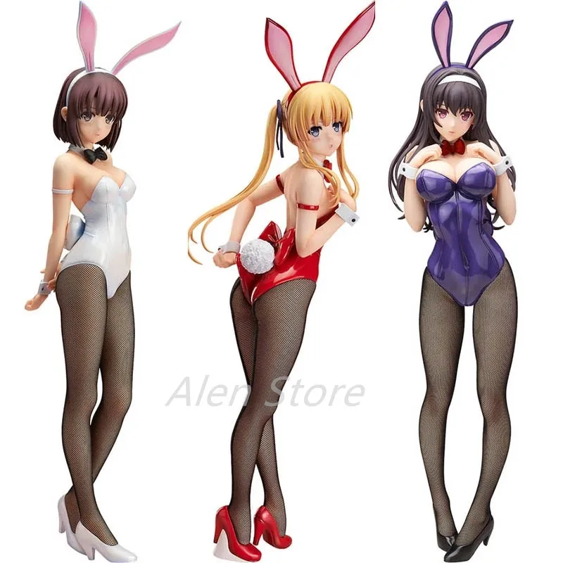 

How to Raise a Boring Girlfriend Megumi Kato Bunny Version1/4 Scale Anime Sexy Girls PVC Action Figures Toys