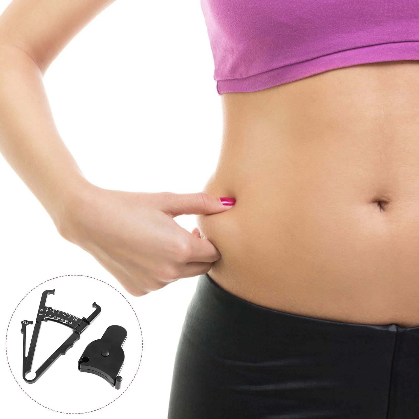 

Рулетка для измерения жира, штангенциркуль для измерения талии, ручной измеритель, измерительный инструмент