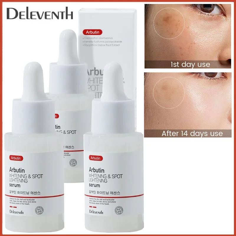 

Remove Dark Spots Serum Arbutin Freckle Removal Whitening Essence Brighten Melanin Firming Anti Wrinkle Whiten Skin Care Kit