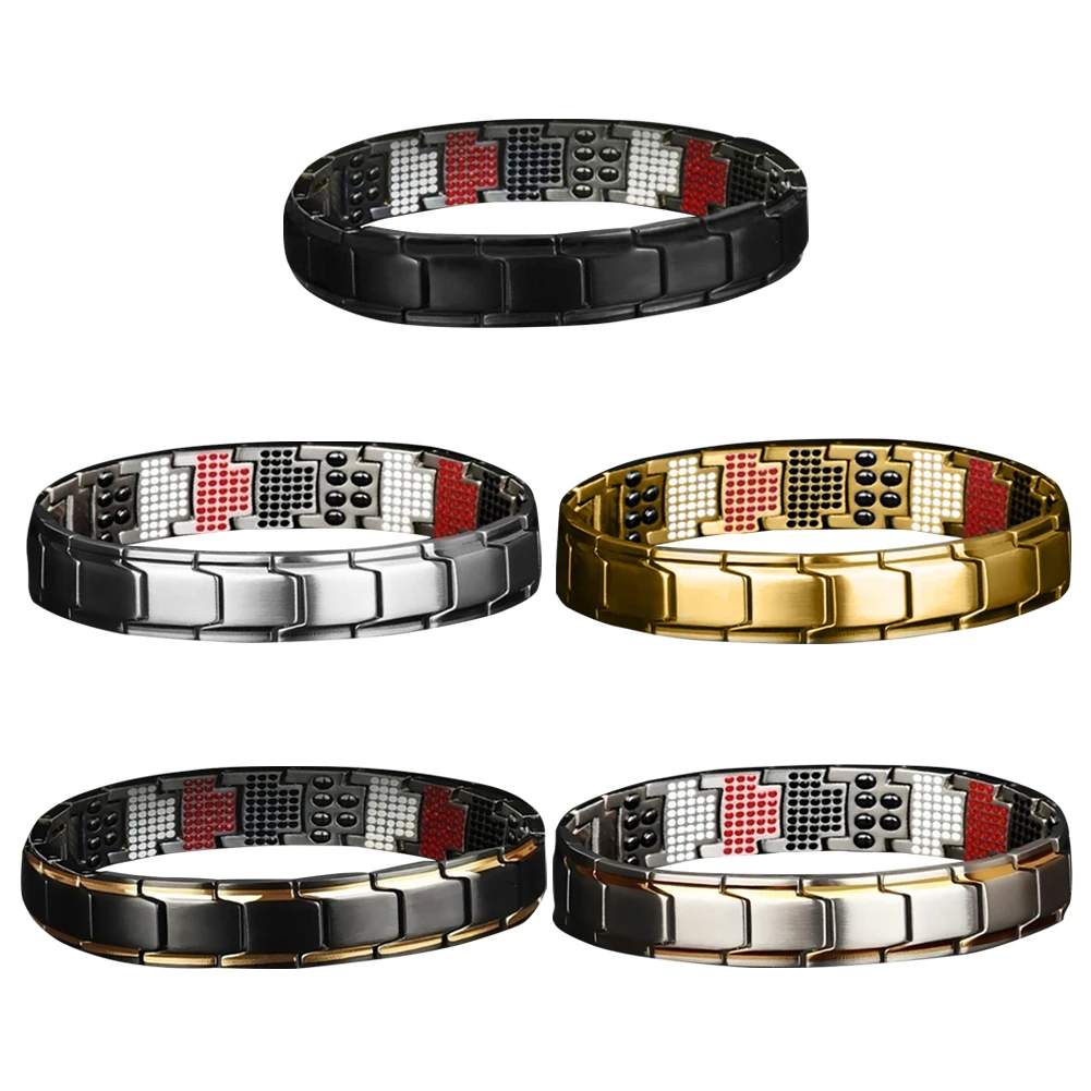 

Weight Loss Men's Bracelet Energy Power Magnets Slimming BangleTwisted Magnetic Therapy Health Care Jewelry for Women Men