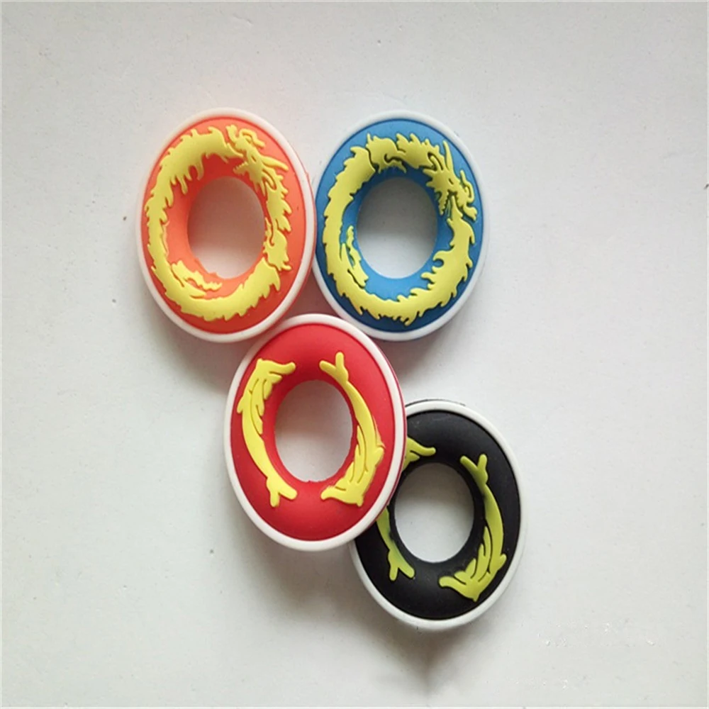 

High Quality Materials Rubber Anti Slip Ring High-quality Stop Fishing Rod Beautiful Patterns Silicone Ring Fishing Tools