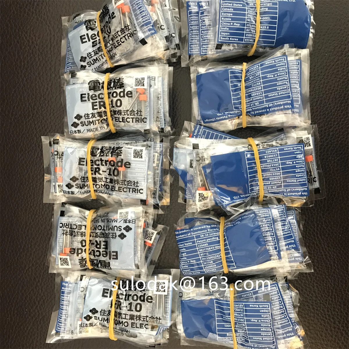 Фото Sumitomo T-39 Type-66 T-81C 82C T-400 T-600C Z1C 71C Сварочный аппарат для сварки волокон Электродный стержень ER-10 сделано в Японии №4