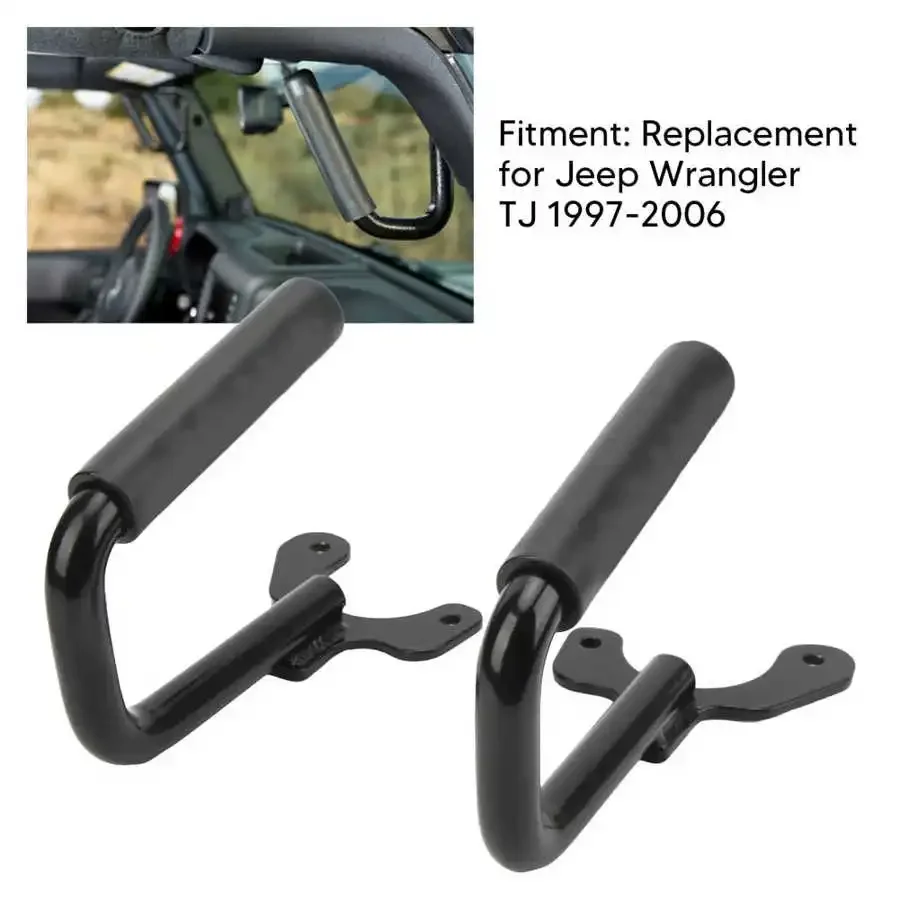 

1 пара, автомобильные передние поручни для Jeep Wrangler TJ 1997 ‑ 2006