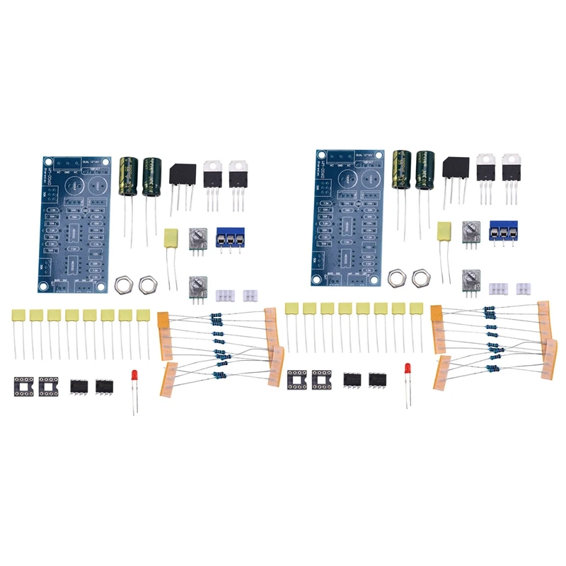 

2X Low Pass Filter Bass Subwoofer Pre-Amp Amplifier Board Dual Power Low Pass Filter Bass Preamplifier